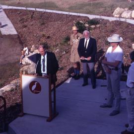 John Price, George Keegan and Tim Moore, Shortland Wetlands, NSW, June 1990