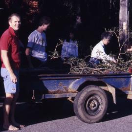 Loading Melaleuca quinquenervia, (Broad-leaved Paperbark), Shortland Wetlands, NSW, 6 June 1991
