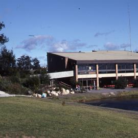 Visitors Centre gardens, Shortland Wetlands, NSW, August 1991