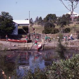 Ironbark Creek Canoe Challenge, Shortland Wetlands, NSW, 1991