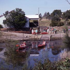 Wildflower Show, Ironbark Creek Canoe Challenge, Shortland Wetlands, NSW, 1991