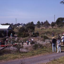 Ironbark Creek Canoe Challenge, Wildflower Show, Shortland Wetlands, NSW, 1991
