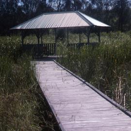 Boardwalk, Ironbark Marsh, Hunter Wetlands, Shortland, NSW, September 1994-2004
