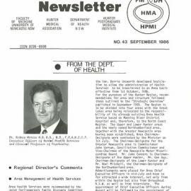 Joint Medical Newsletter No. 043, September 1986