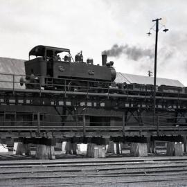 BHP Newcastle, No.21 0-4-0 Industrial Tank Type, operating at the Newcastle steelworks [c.1930s]