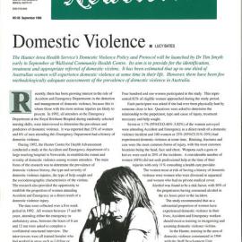 Joint Medical Newsletter No. 085, September 1995