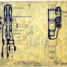 Diagram of 9 mm left hand Gresham & Craven injector, 30 August 1944