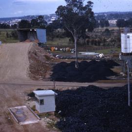 Blending plant and compressor house, Aberdare No. 7 Colliery, NSW, October 1960