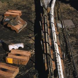 Cable fastening boxes, July 1956