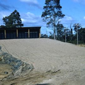 Storage bins, August 1956