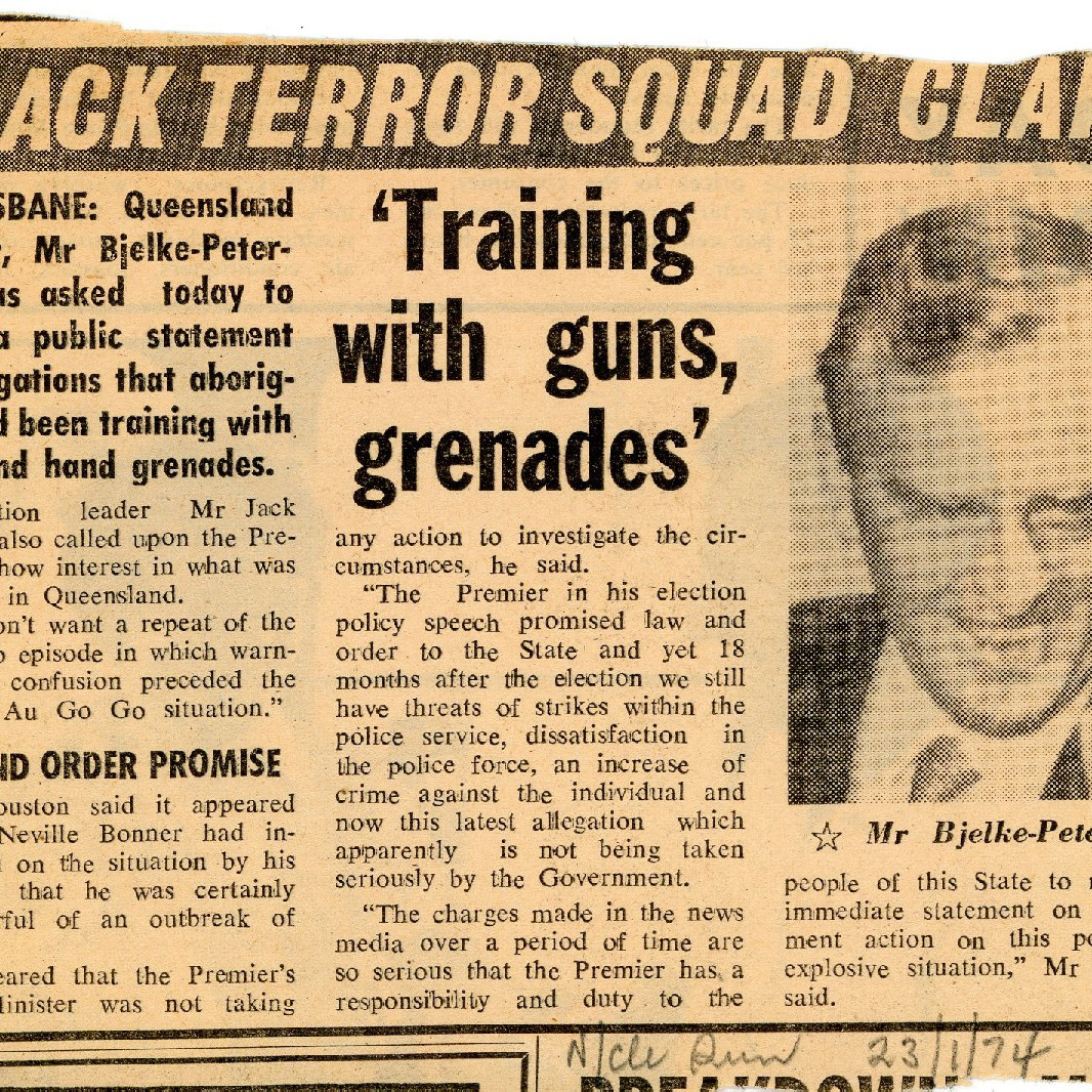 "Black Terror Squad Team" Newcastle Sun