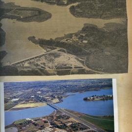 Looking south over the Lake to Yarralumla and Deakin, ACT