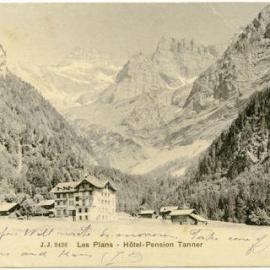 Postcard of Hotel in Tanner, Switzerland