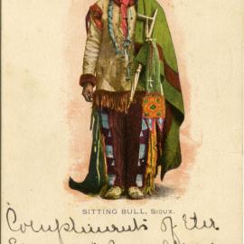 Postcard of Sitting Bull
