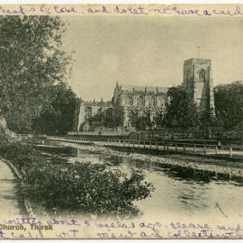 Postcard of Parish Church, Thirsk, UK