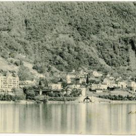 Postcard of Lake Geneva, Switzerland