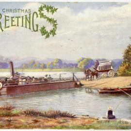 Christmas Greeting with Windermere the Ferry