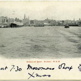 Photograph of Circular Quay Sydney