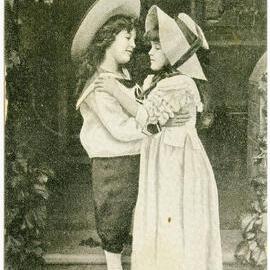 Australian Series of child photographs - "Shall I, Oh Shall I"