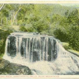 The Weeping Rock, Wentworth Falls, Blue Mountains, NSW