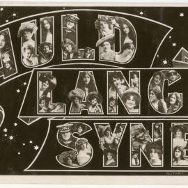 Postcard - "Auld Lang Syne""