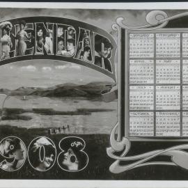 Calendar for 1908