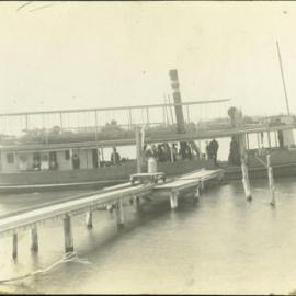 Ferry at Wharf