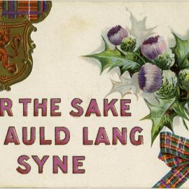 For the Sake of Auld Lang Syne