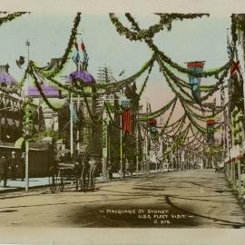 Macquarie Street, Sydney - U.S.A. Fleet Visit