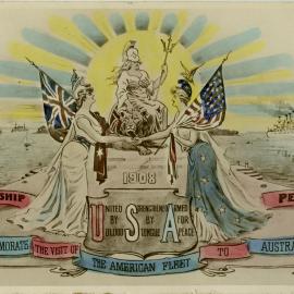 To Commemorate the Visit of the American Fleet to Australia