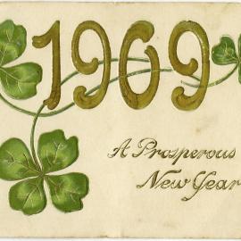 1909 - A Prosperous New Year