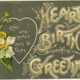 Hearty Birthday Greetings