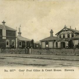 General Post Office & Court House, Hawera