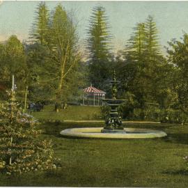 Park with Fountain