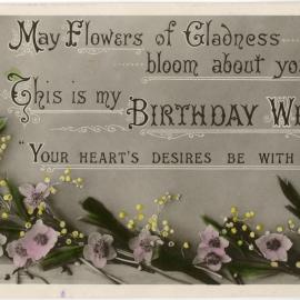 May Flowers of Gladness Bloom About Your Way