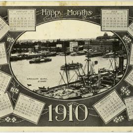 Circular Quay 1910 Calendar