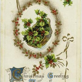 Christmas Greeting With All Good Wishes