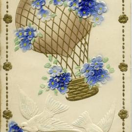 Balloon with doves