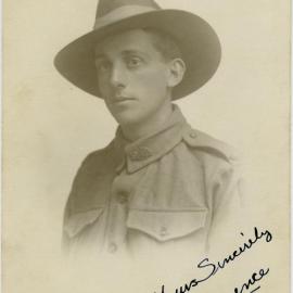 Postcard of Two Australian Soldiers 