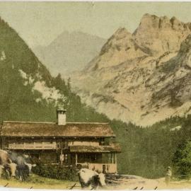 Rural mountain scene