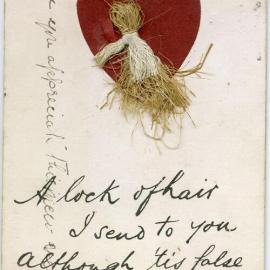 Lock of false hair [1908-1910]