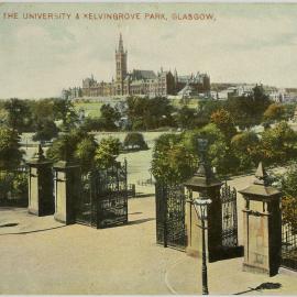 University & Kelvingrove Park, Glasgow