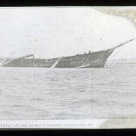 "Itata" remains, Newcastle, NSW, 12 January 1906