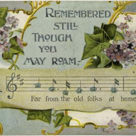 Remembered Still Though You May Roam