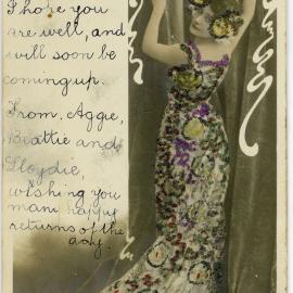 Woman in Evening Gown