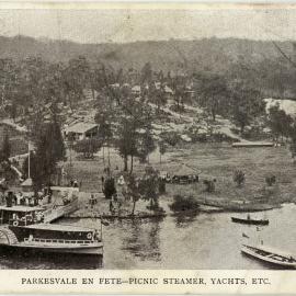 Parkesvale En Fete - Picnic Steamer, Yachts, Etc.
