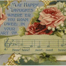 May Happy Thoughts Where'er You Roam Dwell in Your Heart