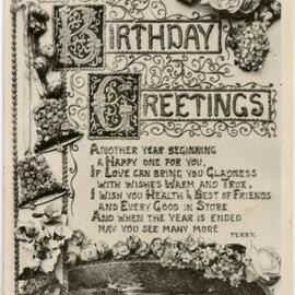 Loving Birthday Greetings