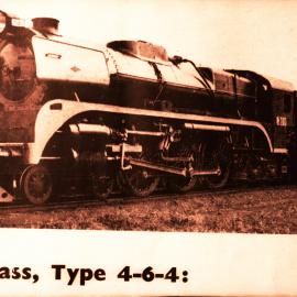 VR, R Class, No. 701, 4-6-4 Hudson Type, publicity shot, [1952]