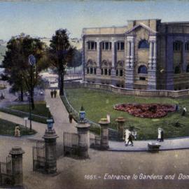 Entrance to Gardens and Domain, Sydney
